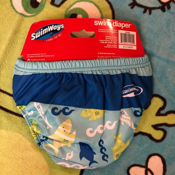 Bundle Sun Canopy Baby Boat and Swim Diaper Set - Picture 4 of 6